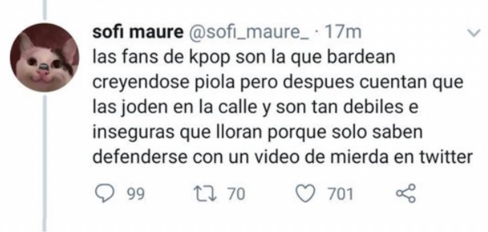 303mas_'s tweet photo. Siempre que una cuenta kpop la picantea me acuerdo de esto https://t.co/n4cxpZQUZh