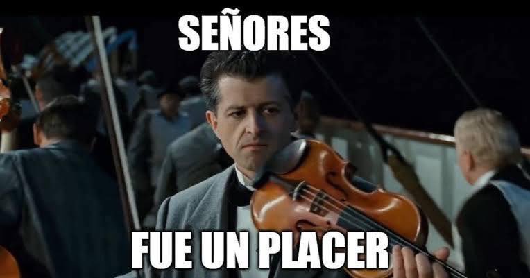 Nos hundimos juntos en este barco