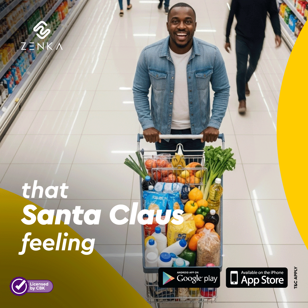 ZenkaFinance's tweet photo. 🔟 days and already Krisi mode is activated! Sasa cheza kama Santa...Tafuta gifts, kuja na receipts, tuka na mapesa jamaa! Keep the stars coming.
#Zenka #10MillionStrong #DreamItWeFundIt #SmartPeople #mystory https://t.co/PU5UZgRD8Q