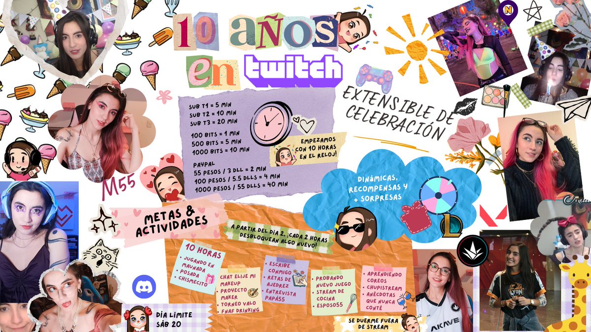 mauragcr's tweet photo. 10 AÑOS EN TWITCH!! 💜 
Empezamos mañana a las 12 pm mx https://t.co/bqmHL9NTuB