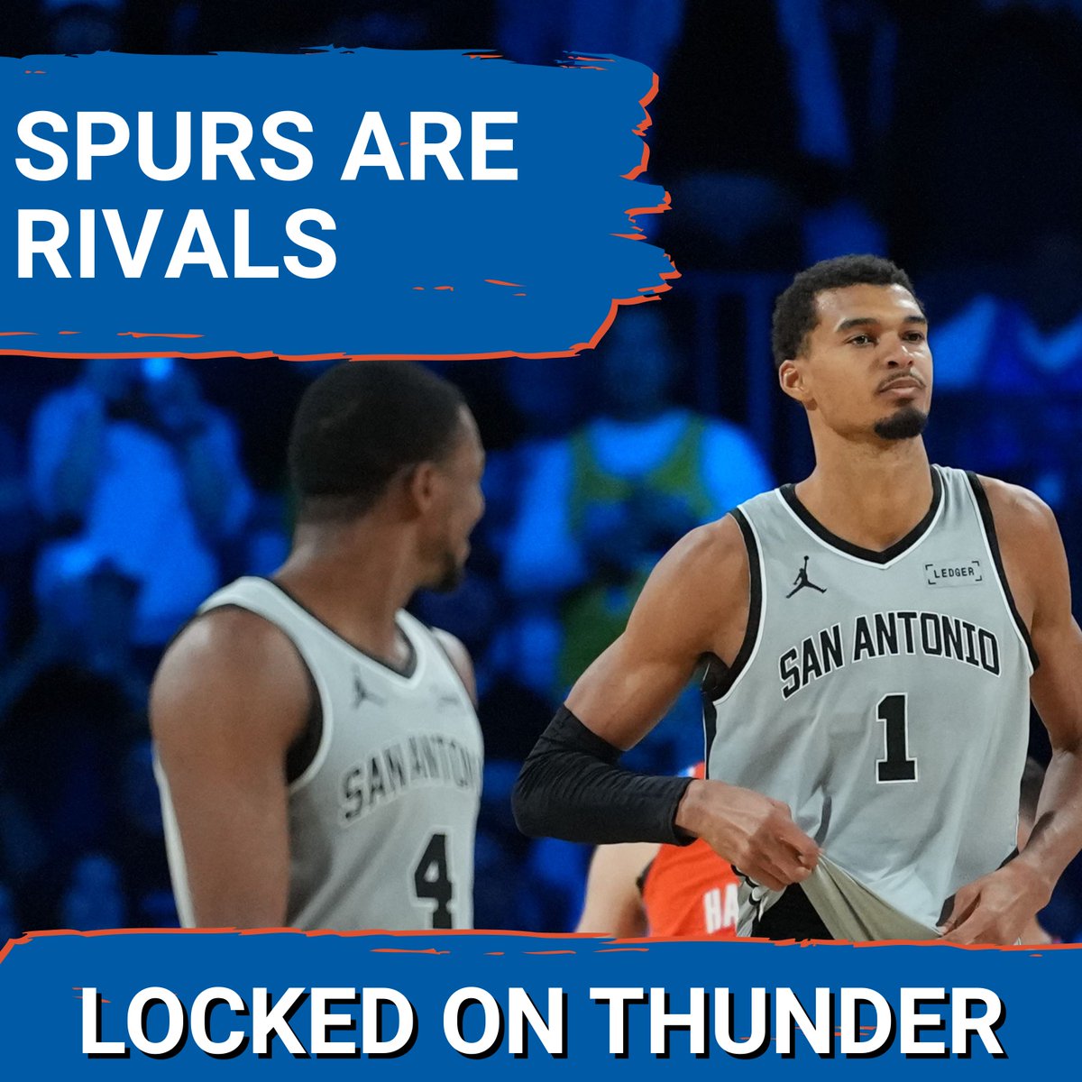 Rylan_Stiles's tweet image. Today's Locked on #Thunder Podcast: 
🏀 Spurs-Thunder Rivalry? 
🏀 Spurs contenders? 
🏀 Your mailbag questions
#ThunderUp #FirstListen: 
linktr.ee/LockedOnThunder