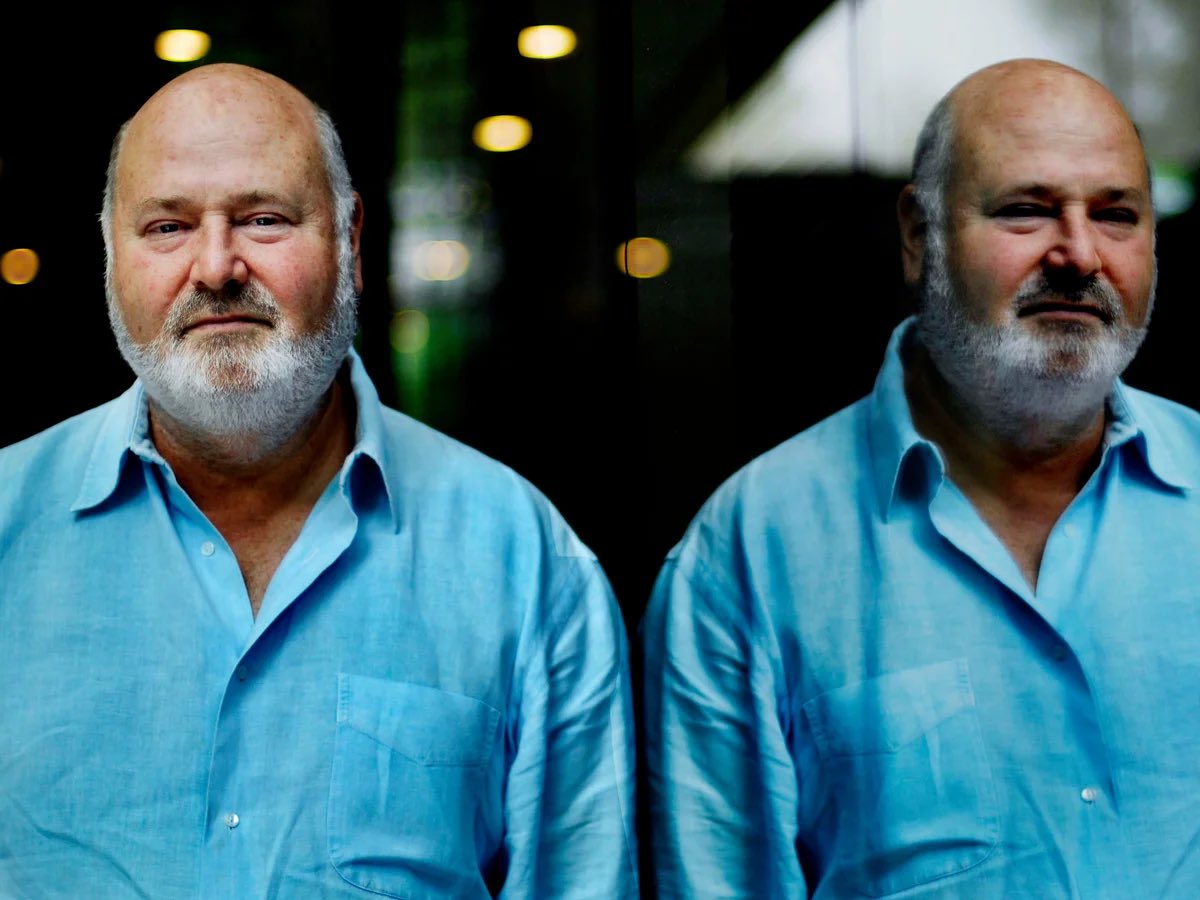 If the sky
That we look upon
Should tumble and fall
Or the mountains
Should crumble to the sea
I won't cry
I won't cry
No I won't shed a tear
Just as long
As you stand
Stand by me 

Rob Reiner, 1947-2025

A heartbreaking, devastating loss. 

💔🕯️🕊️