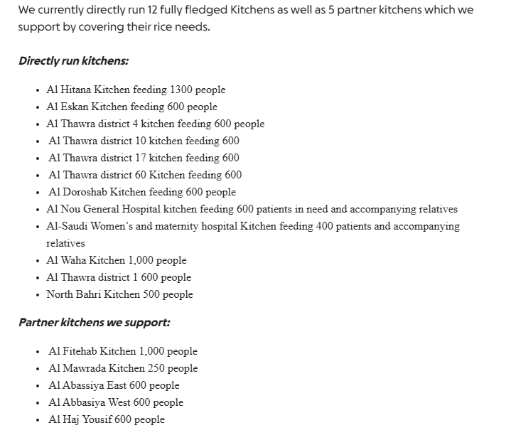 This project from <a href="/KhartoumKitchen/">Khartoum Aid Kitchen</a> needs to stay funded.  Look at how many people are helped daily!  You can be a part of this effort for the people of Sudan: gofundme.com/f/fight-hunger…