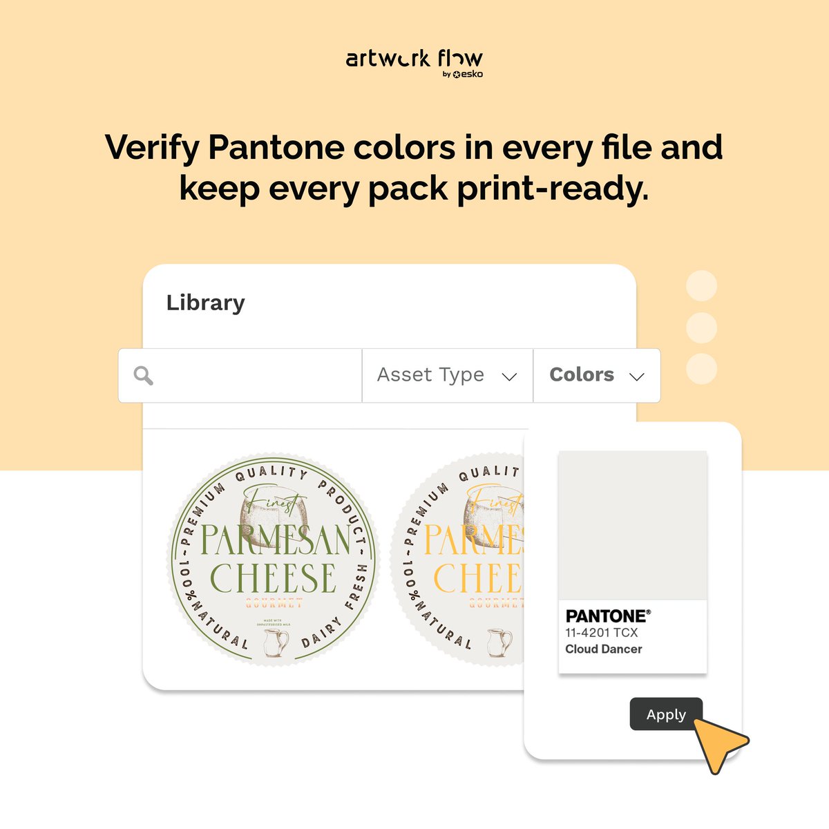 Stay pack-ready for 2026! 🪄

When Pantone drops the color of the year, Artwork Flow makes it easier to roll it out.