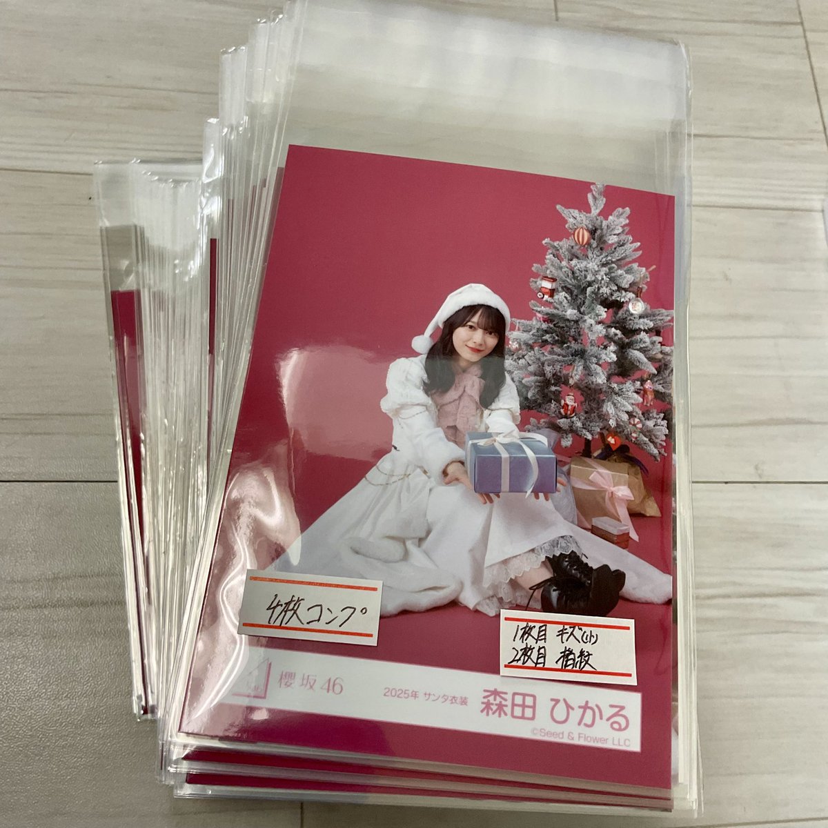 🌸櫻坂46🌸 【2025年 サンタ衣装】 【「木枯らしは泣かない」MV衣装