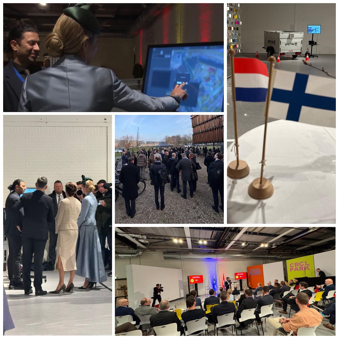 Our CEO showcased secure, mobile, offline drone solutions to the Dutch Royal Family and Finland’s President, highlighting resilient innovation.
 📌gelderlander.nl/video/producti…
📌spectroai.ai