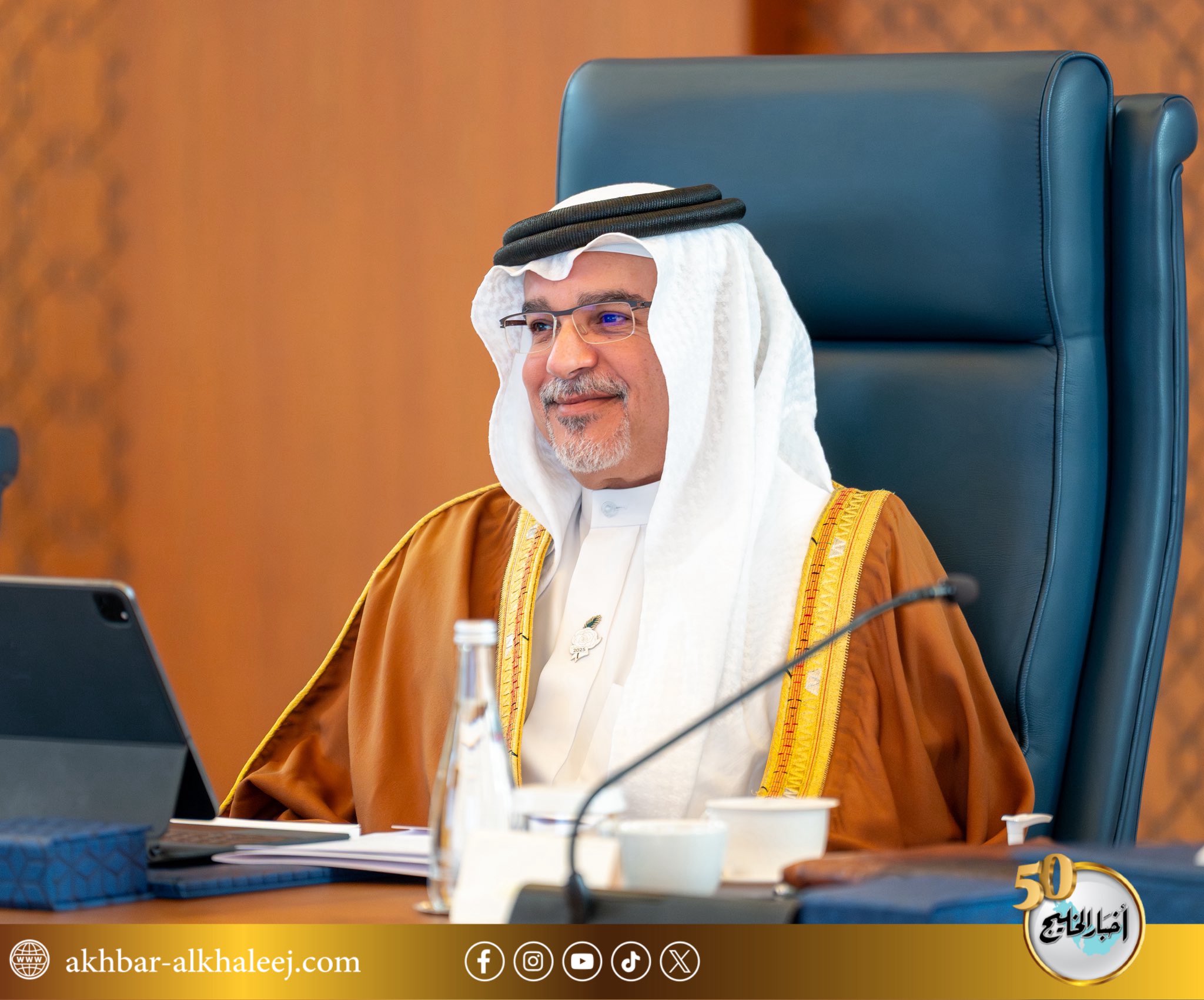 سمو ولي العهد رئيس الوزراء يترأس جلسة مجلس الوزراء #البحرين 