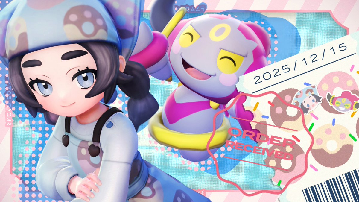 ポケモンZAの追加コンテンツ。M次元ラッシュ✨ドーナツを作っていきます🍩