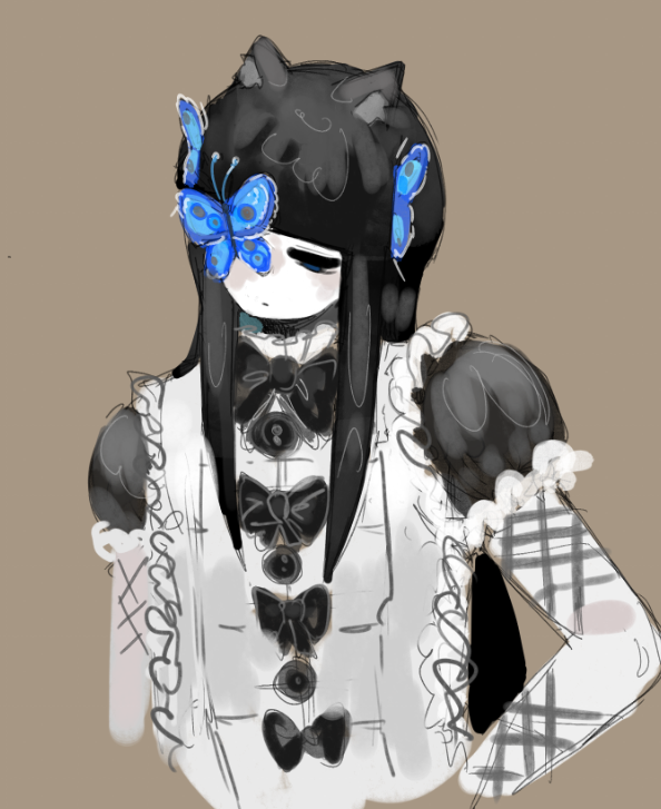 praffesarr's tweet photo. I drew something else with him, but my electricity was suddenly turned off and I didn't save anything :( https://t.co/YR9Xzb3DsR