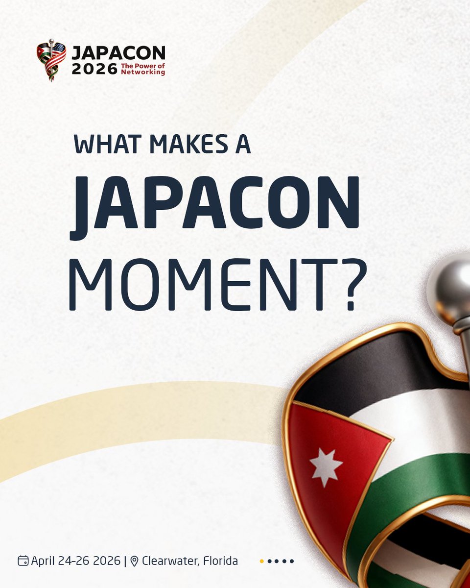 Jordanian American Physicians Association (JAPA) tweet media