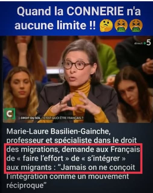 PatrioteEngager's tweet photo. La POUFF du jour 💩 https://t.co/HWIYAiZjP5