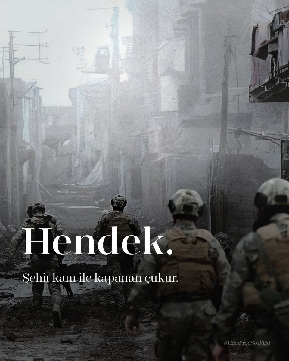 HENDEK | Şehit kanı ile kapanan çukur.