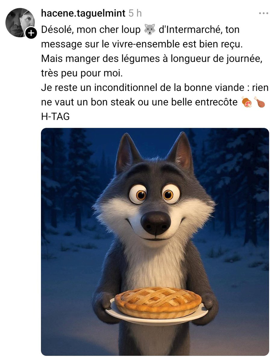 C'est quel niveau de fils de puterie  de foutre une image IA pour représenter une scène faite par des artistes ?

Pour en plus chier a la gueule du message véhiculer en démontrant qu'on a rien compris?

L'humanité régresse d'une force...