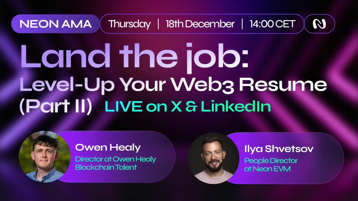 Neon (@Neon_EVM) / Posts / X