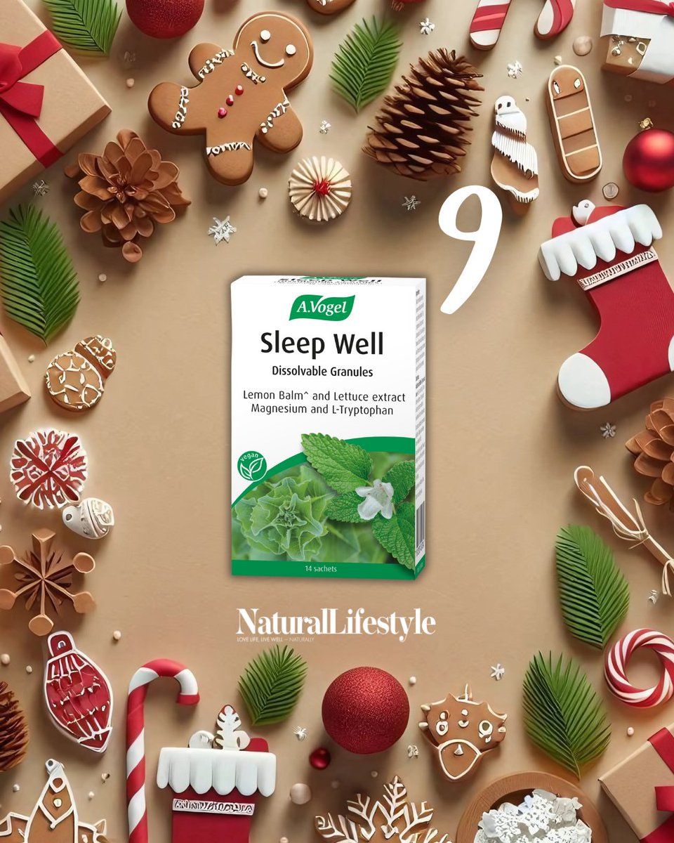 NLmagazine's tweet image. Day 9 of our Christmas Countdown🎁We have a box of @AvogelUKHealth Sleep Well to #giveaway to 10 lucky WINNERS! 🥳

To enter, follow us both, retweet this post &amp;amp; tag a friend in the comments🎄

#Competition closes midnight tonight. UK only.      

#NLChristmasCountdown #WIN