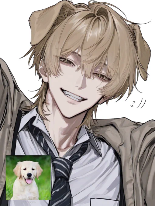 [dog]#擬人化チャレンジ