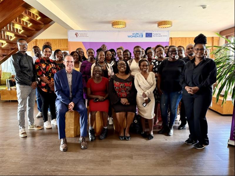 unwomenafrica's tweet image. We must #ACTtoEndViolence and ensure women’s voices are #UNMUTED. Not just during #16DaysofActivism but Year Round. #EVAWG
@EU_Partnership @FemneProg