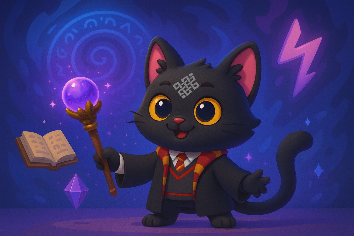riverbkk's tweet photo. MINI BATTLE #5: ARCANE MAGE SIGGY  
Even though Siggy is just a little cat, with knowledge, courage, and the power of magic, anyone can transcend their limits and create wonders of their own.

@ritualfnd @ritualnet https://t.co/wMylzOuxDv