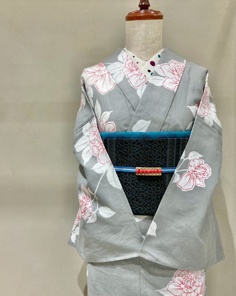 開催中／ うさぎ小町✕大塚呉服店コラボ 第2弾 ペルシャ紋半巾帯受注会