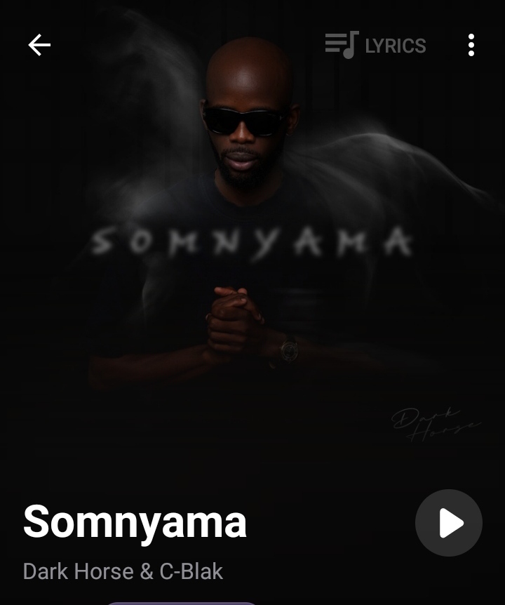 Dark horse &amp; C_Black
My December tune😭