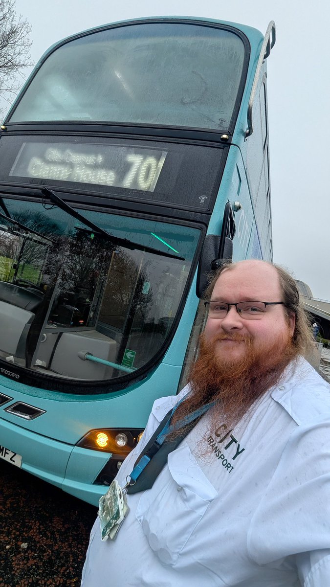 Nice early morning on the 701 today, starting off with our dual door Volvo B9 5901