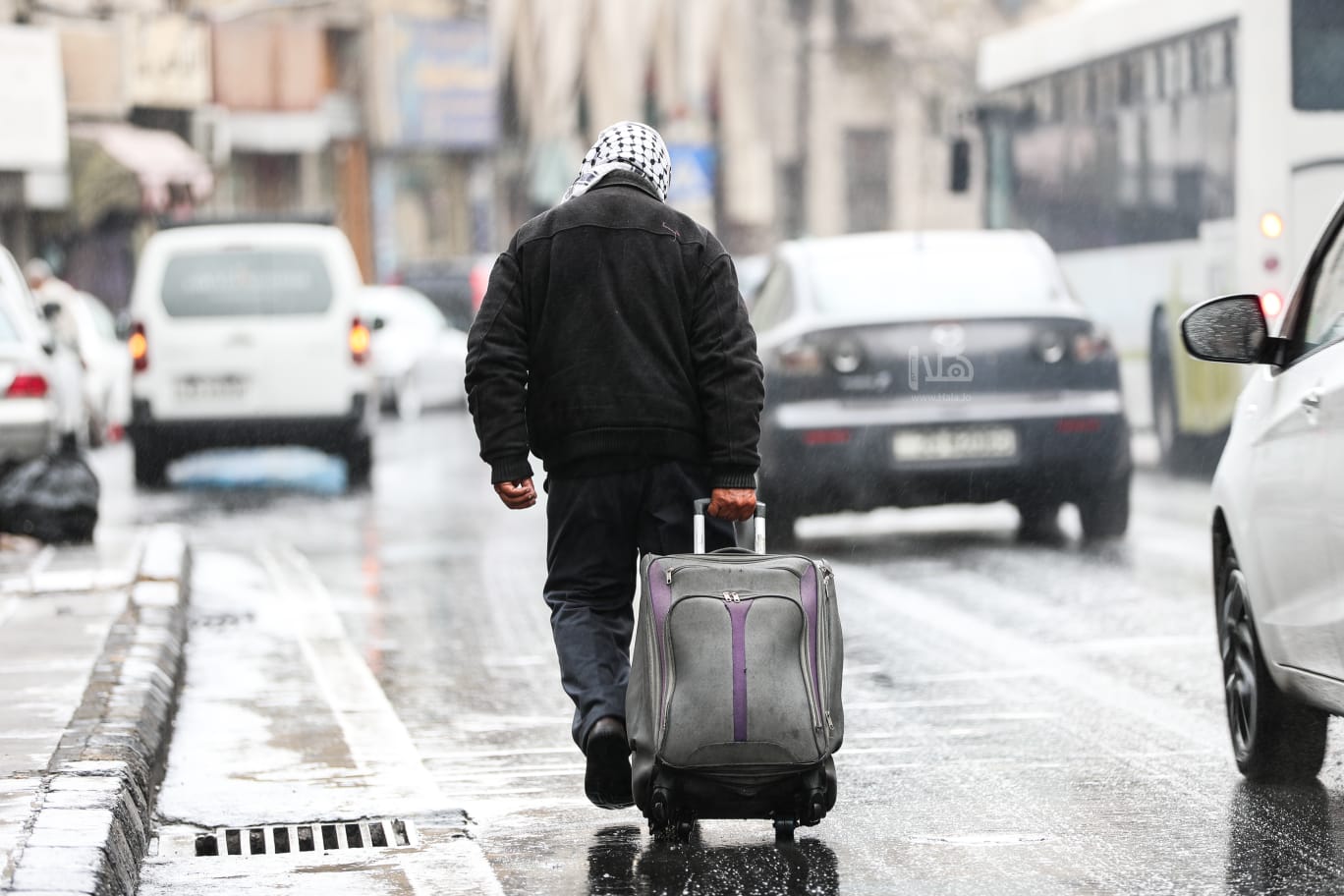 مديرية الأمن العام تحذر من المنخفض الجوي المتوقع مساء اليوم #الأردن 