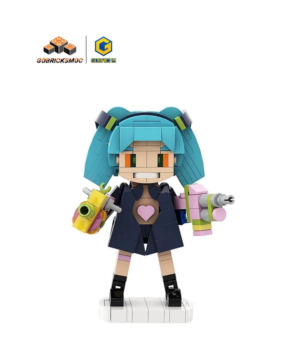 gobricksmoc's tweet photo. Cyberpunk 2077 fans, grab this Rebecca brick model – bring the edgiest netrunner from Night City straight to your shelf! 🎮
✨
#Gobricks #gobricksparts #gobricksmoc #bricks #moc  #afol #brick #cyberpunk2077 #rebecca #game #gamecharacter  #gamecharacterdesign #gamemodel #gamelover https://t.co/xBfuWMbOP2
