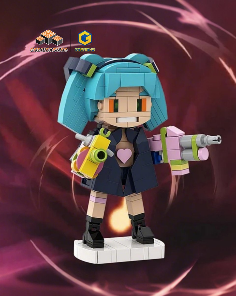 gobricksmoc's tweet photo. Cyberpunk 2077 fans, grab this Rebecca brick model – bring the edgiest netrunner from Night City straight to your shelf! 🎮
✨
#Gobricks #gobricksparts #gobricksmoc #bricks #moc  #afol #brick #cyberpunk2077 #rebecca #game #gamecharacter  #gamecharacterdesign #gamemodel #gamelover https://t.co/xBfuWMbOP2