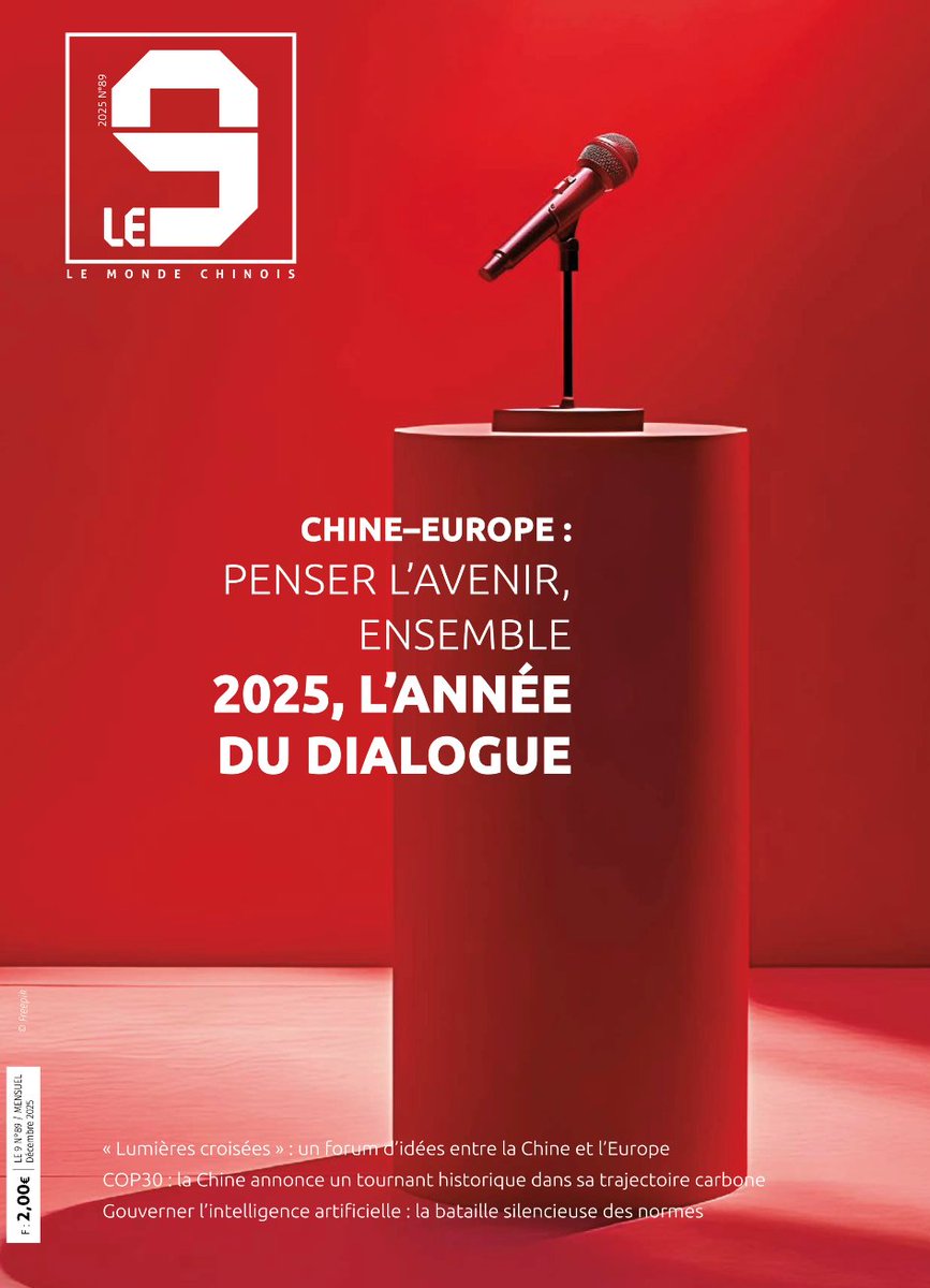 Le9Magazine's tweet image. Le numéro du 9 décembre est disponible ! Retrouvez notre article sur le forum sino-européen de l’UNESCO. La rédaction vous souhaite de joyeuses fêtes !