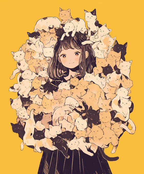 猫まみれな午後 #猫のいる暮らし
