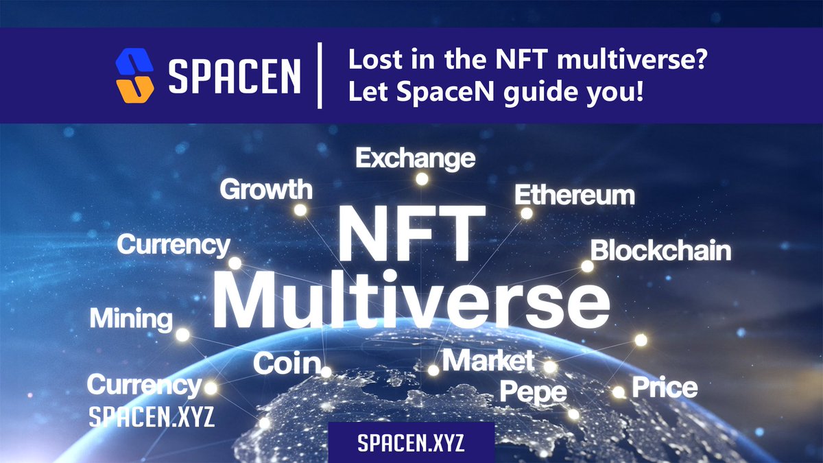 spacenNFT's tweet photo. 💡 Lost in the NFT multiverse? Let SpaceN guide you!

🌠 From asset dashboards to project tracking, #SpaceN auto-analyzes your trades &amp; reveals real-time ROI across chains.

🪐 Your NFTs deserve clarity.

$SN https://t.co/16skLFIIDx