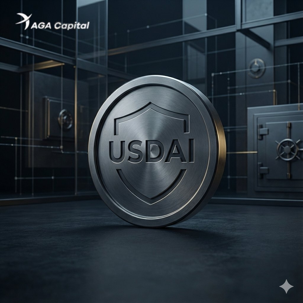 🔥USDAI is built on a real financial structure,
with $60 million deposited at DBS Bank under AGA Capital’s capital management framework
-USDAI is pegged at 1 USD
-It represents real asset value held within the banking system,
not market-driven supply and demand
@AGAGROUP_  #USDAI