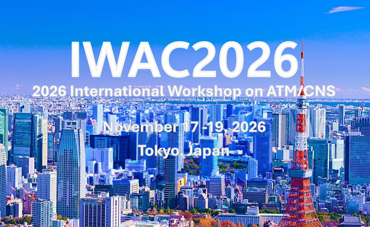 🌏 The special webpage for IWAC2026 is now live!
Check the latest updates and program here 👇
🔗 iwac.enri.go.jp
#IWAC2026 #国際ワークショップ #ENRI #電子航法研究所 
🌏 国際ワークショップ IWAC2026 の特設ページを公開しました！
最新情報やプログラムはこちらからご覧ください👇