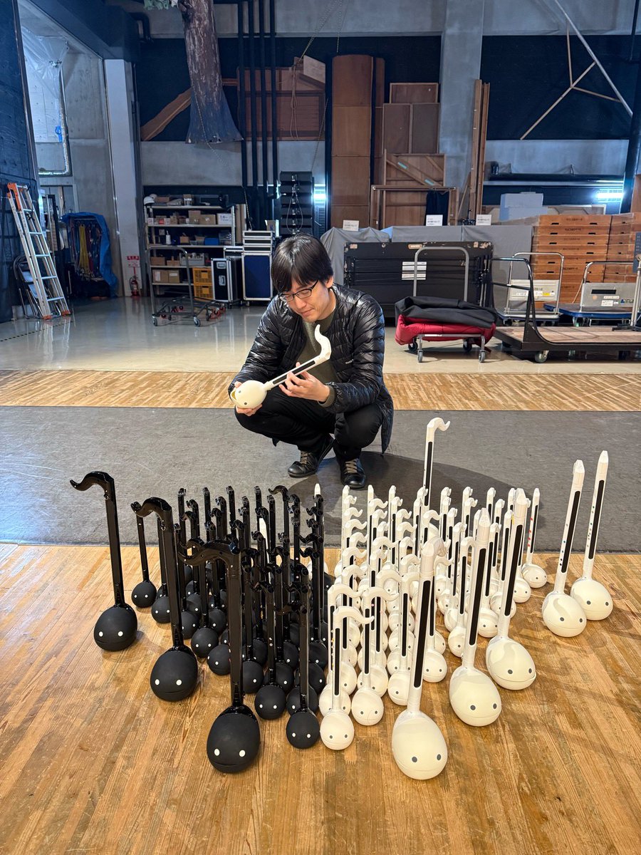 大阪公演に向けてリハーサルでした！
このたくさんのオタマトーン達と一緒に大阪に向かいます🎵

12/17日開催「OMORI 5周年記念コンサート」大阪公演のチケットは明日18時までイープラスで発売中！当日券の販売も調整中ですので改めてお知らせいたします。
eplus.jp/sf/detail/4380…

#OMORI5thConcert