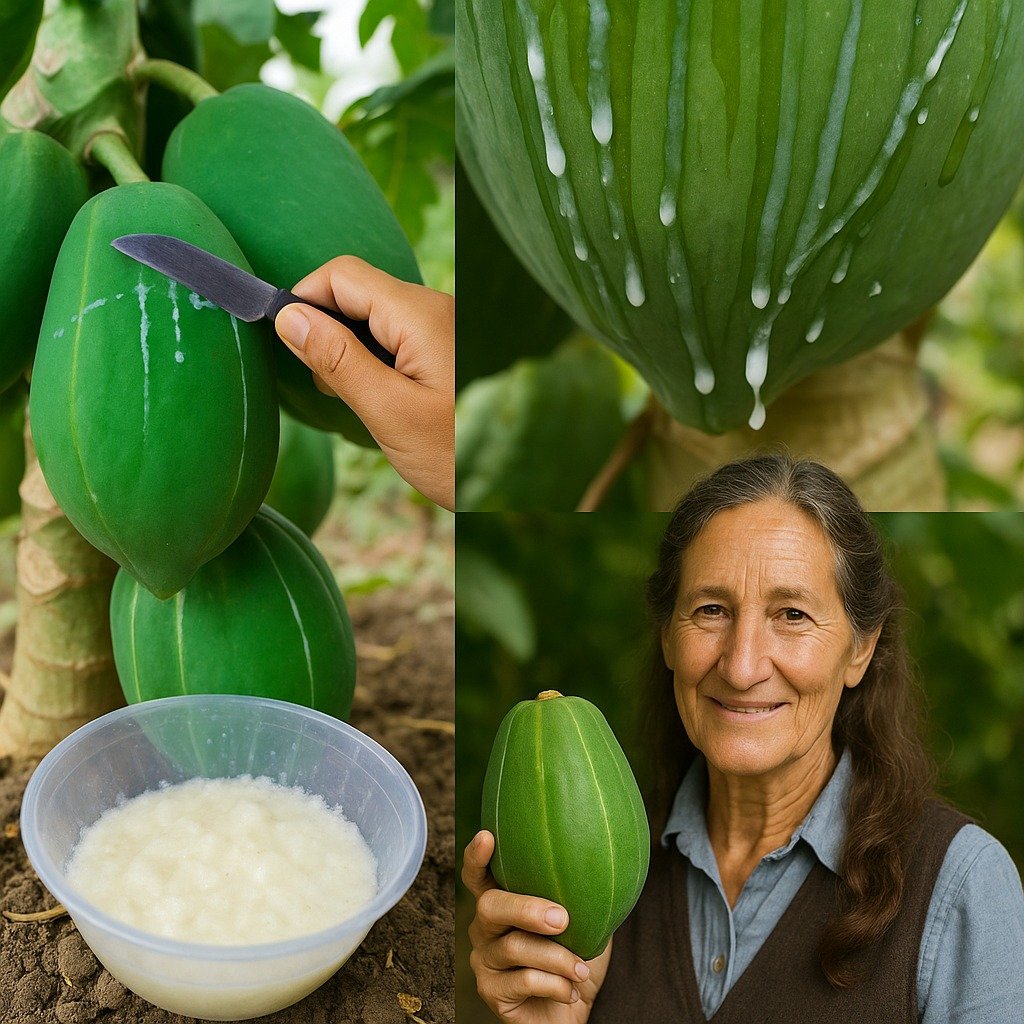 Papaya Sap: Nature’s Overlooked Healing Power

Papaya sap, the milky white fluid found in unripe papaya fruits, is finally gaining the recognition it deserves. Used for generations in tropical traditional medicine, this natural substance is rich in powerful enzymes such as papain