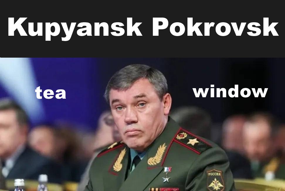 The Russian General Staff is "panicking" due to missed deadlines regarding Kupyansk and Pokrovsk.