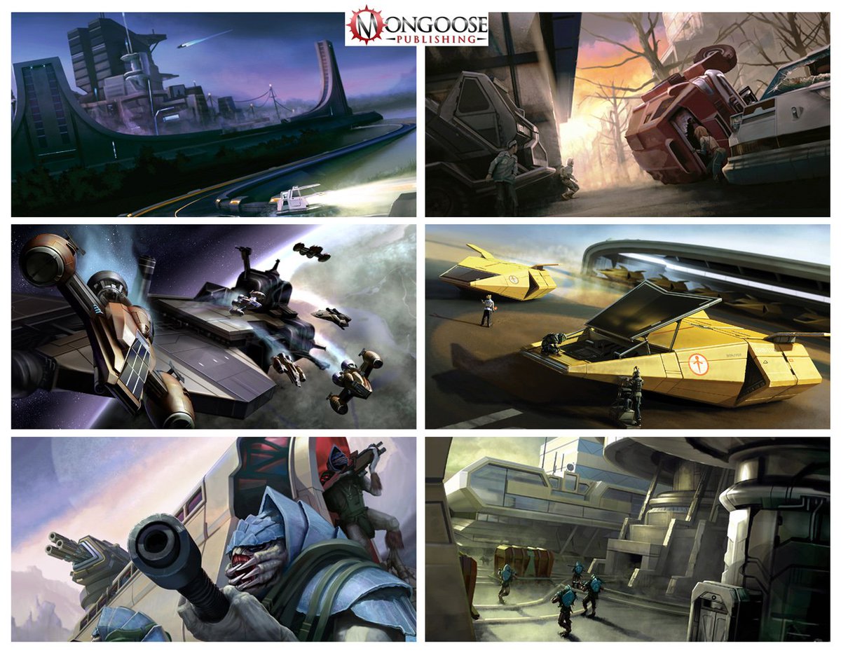 A selection of illustrations from Invasion part2 from
<a href="/MongoosePub/">Mongoose Publishing</a>
#travellerrpg #ttrpg #rpg #scifiart
