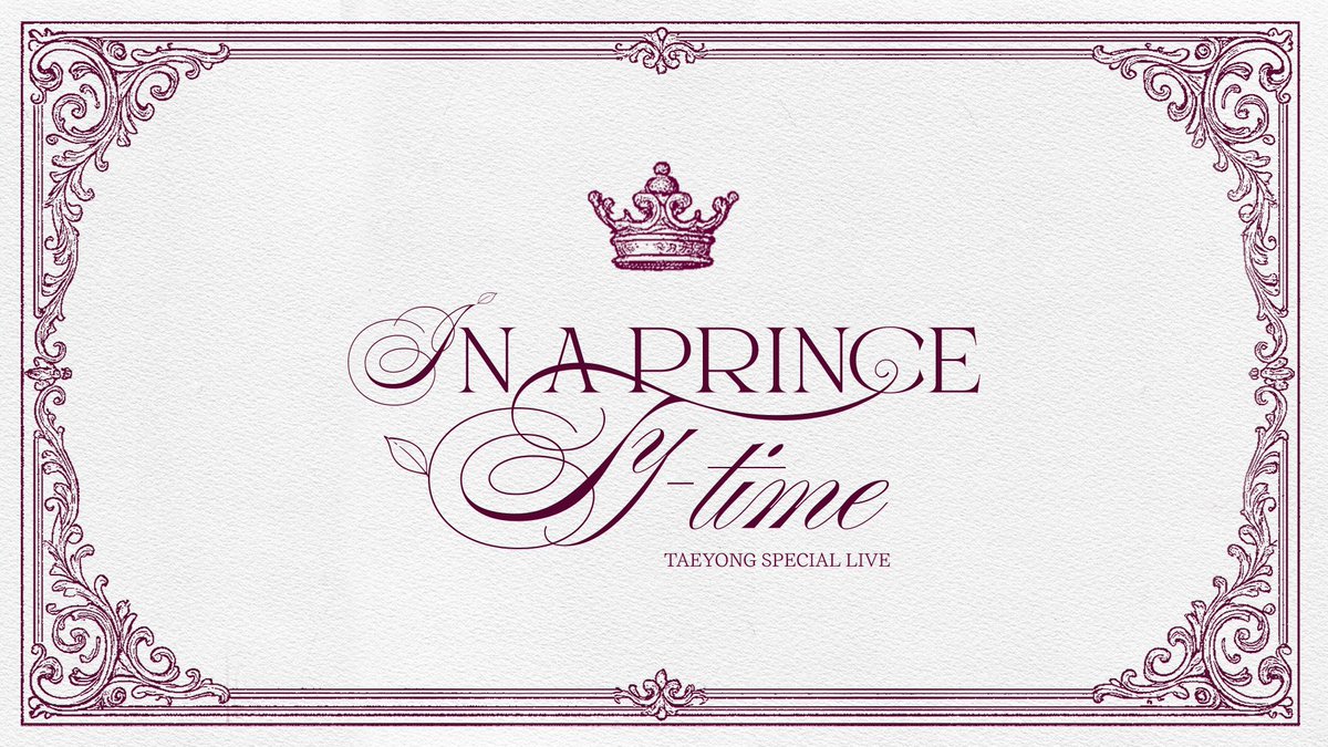 NCTsmtown's tweet image. 【In A Prince, TY-Time】
➫ 2025.12.15 8PM (KST)

🧜🏻‍♂️youtube.com/live/5d6X7w2Ys…
🧜🏻‍♂️weverse.io/nct127/live/0-…
🧜🏻‍♂️tiktok.com/@official_nct

#TAEYONG #태용
#NCT #NCT127