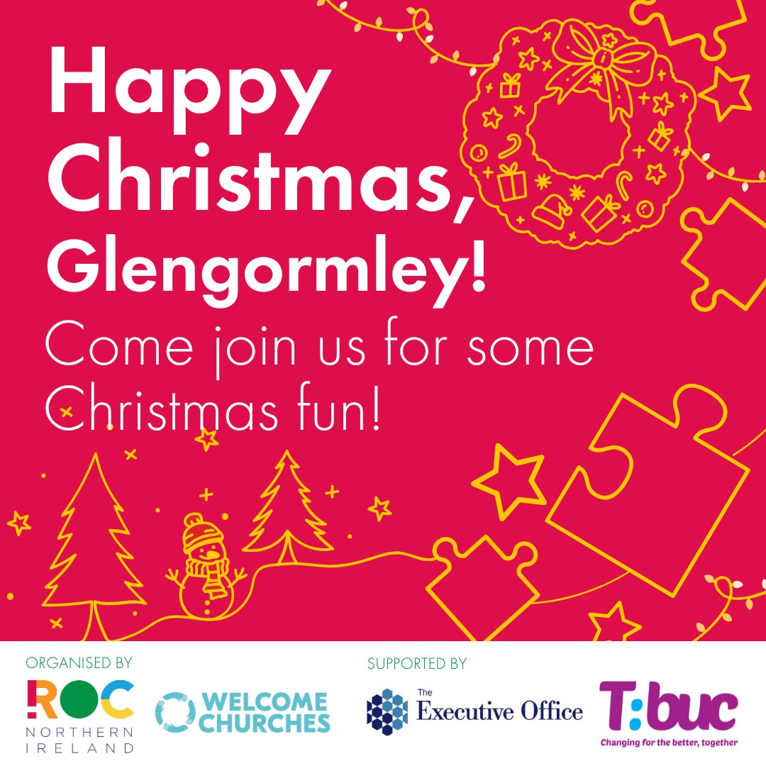 WelcomeChurches's tweet photo. (1/2) π Hello Glengormley! Let's party tomorrow - you are invited!
Join us on tmr (16 Dec) evening!πWe'll have festive treats, games (like the quiz above), & fun time together!
β¨ RSVP by emailing northernireland@roc.uk.com!
#FindingThePeace #GoodRelations #TBUC https://t.co/j9XOM9YTMe