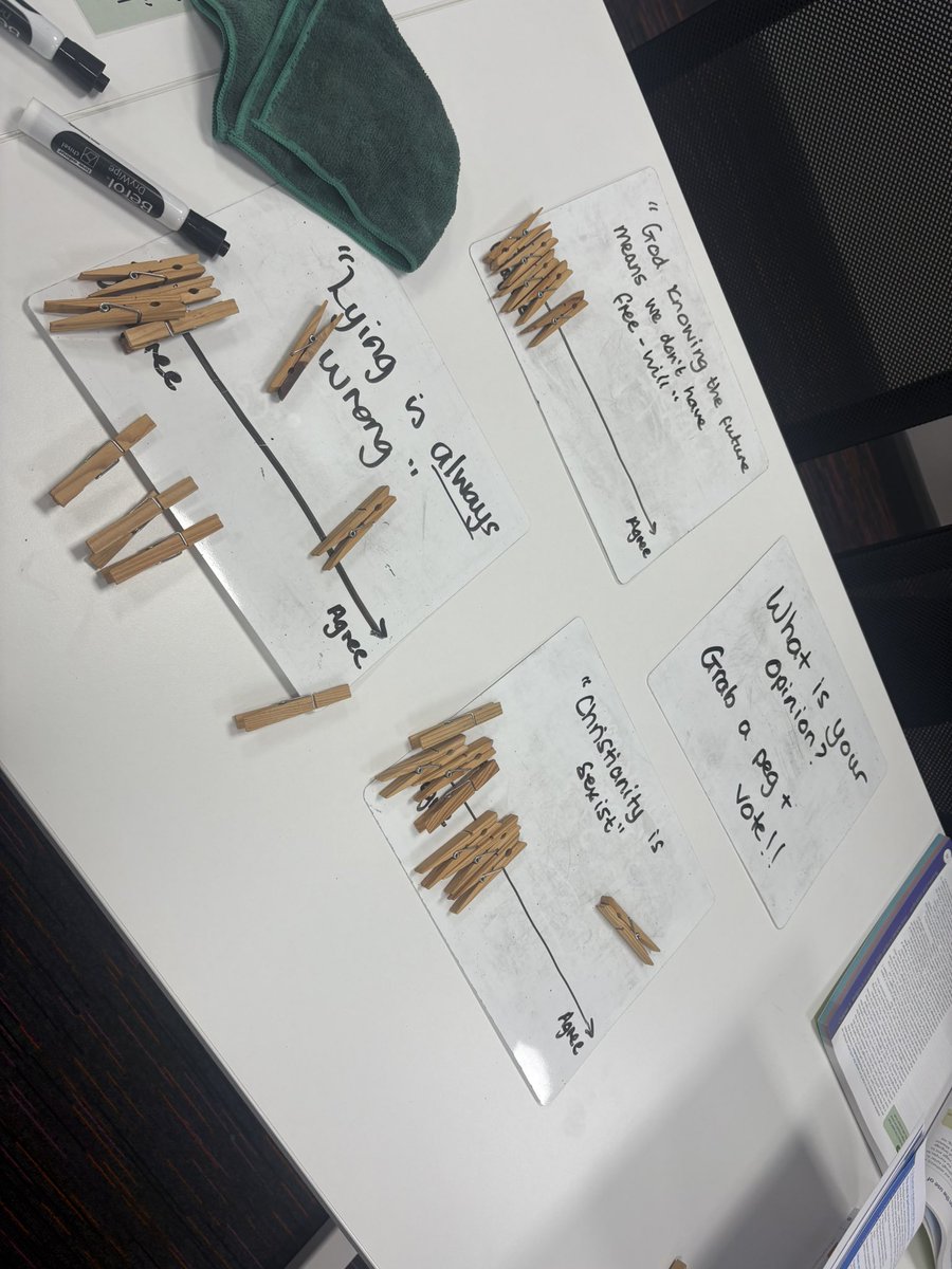 RE at St Cuthbert's High School tweet media