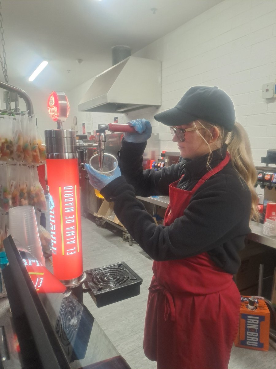 Big step at Pittodrie 🍺
Alcohol trial yesterday in the kiosks went well. A couple of teething issues (expected), plenty of learnings, and after 40+ years with no booze, we’re happy. Progress. 
#AFC #Pittodrie #Matchday #StadiumOperations #Progress #BaxterStorey