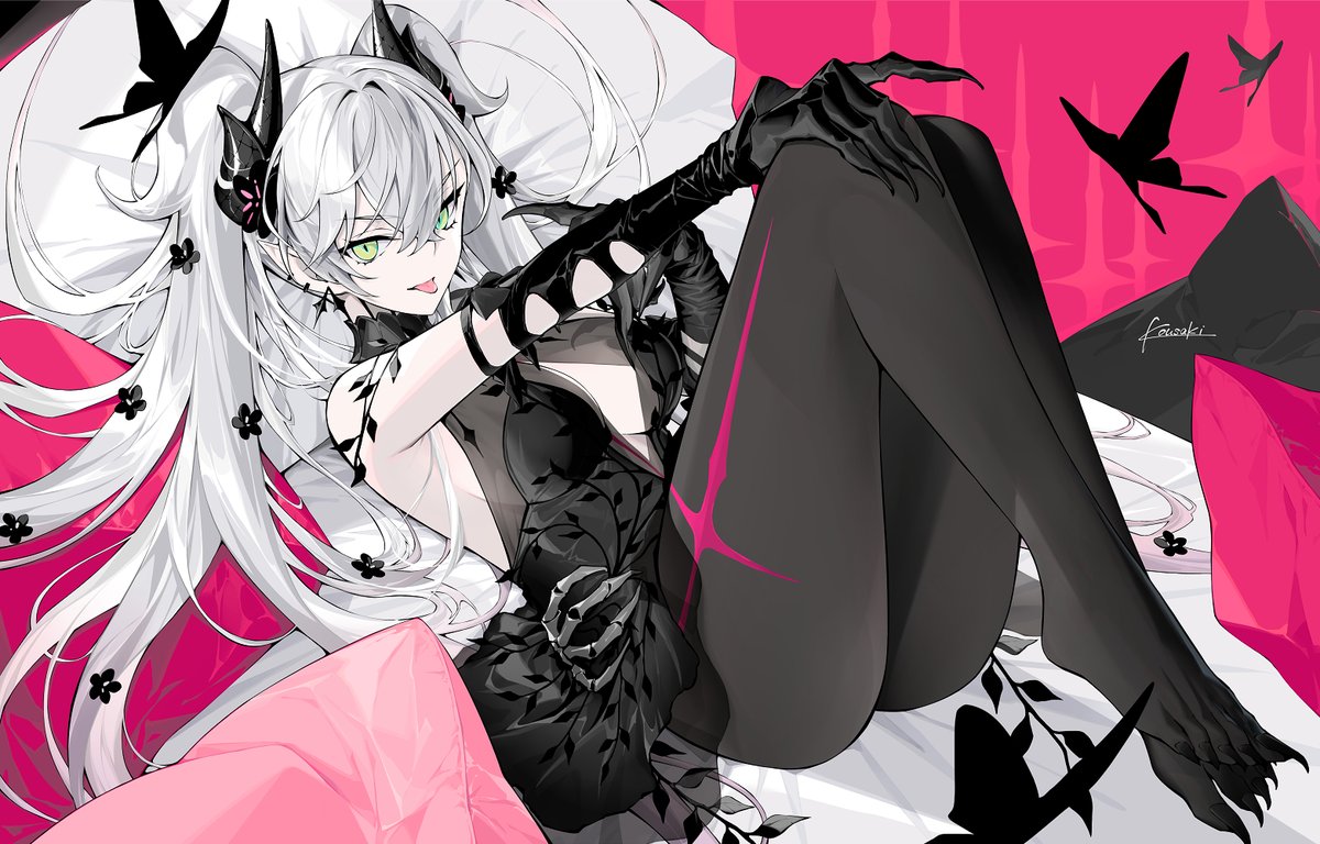 kousaki_r's tweet image. リリスちゃんから誘われました・・