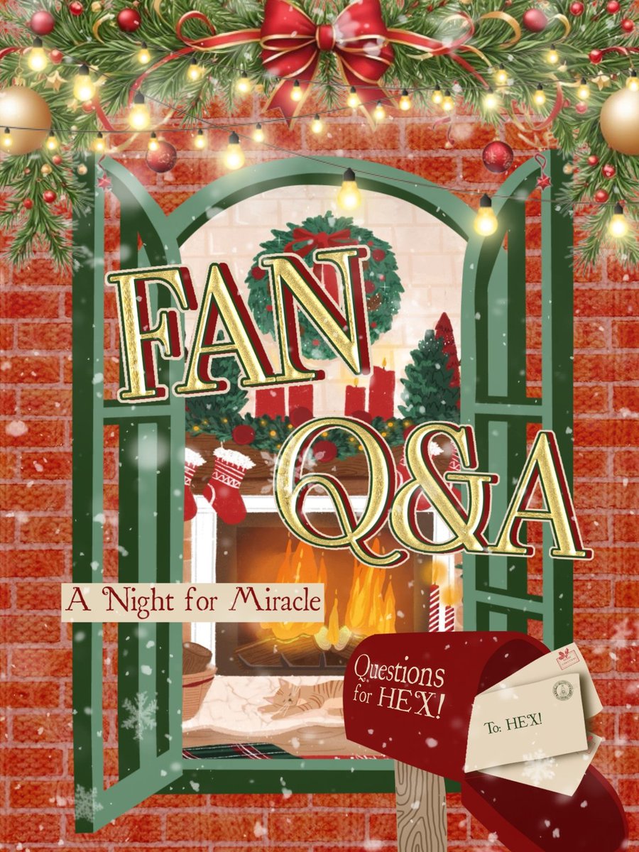 ㅤ
ㅤ   
       ( FAN Q &amp; A  :  𝓐 𝓝IGHT 𝓕OR 𝓜IRACLE )
       Questions   hum  against   the   asphalt.
       If you're curious about the strange, ask
       and    join    us   in   a   miraculous  night.

        🔗: forms.gle/MArbhMxhnbkQ3i…
ㅤ
ㅤ