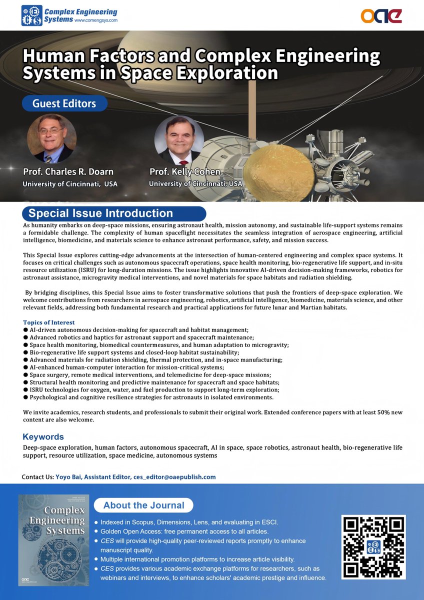 Complex Engineering Systems tweet media