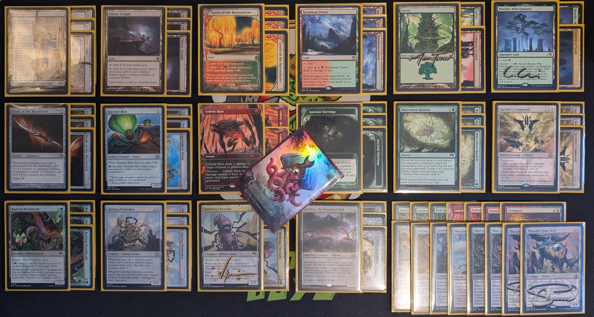 nekropolisz's tweet photo. 🇵🇱 Took the title of wicemistrz Polski in EUL Nationals, only behind my great friend @Maks_Seviom, so I'm as happy as if I'd have won myself.
Poland stays under Yawgmoth's reign, but Broodscale treated me well this weekend.
#TinStreetBoys #OnTheDraw https://t.co/BFPsCWbZ2q