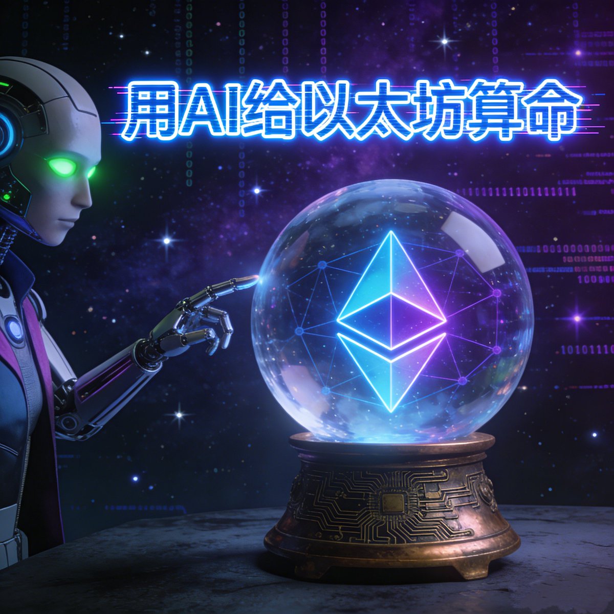 以太坊命理全解（终稿）
含：2025年后运势判断

——一件时代道器的命、运、劫，与真正走大运的时间

命主：以太坊（Ethereum）
出生时间：2015年7月30日 11:26:13（北京时间）
命格定位：时代之器 · 共识之命 · 数字道器（非币命）

一、先天命格总断：此非争先之命，而是承重之命