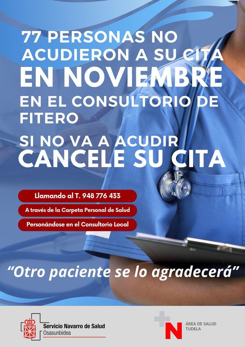 #citasdesaprovechadas consultorio médico de #Fitero