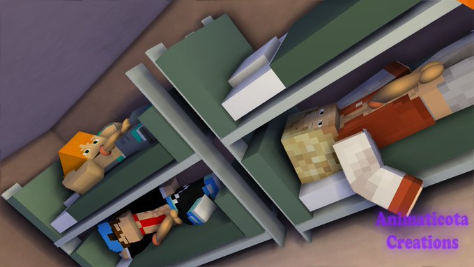 Animaticota - You're walking in your Hostel Room to see everyone like this, whats your first thought? 🫦 https://t.co/z57nellog1