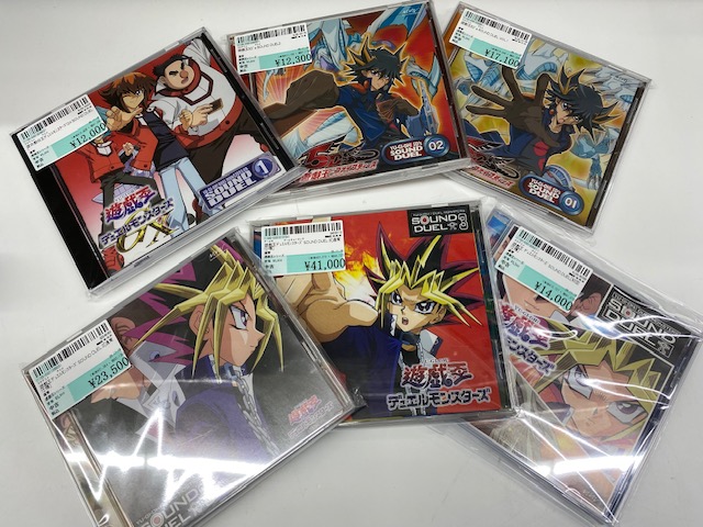 遊戯王サウンドトラック各種、買取いたしました！ 写真は貴重なレアCD