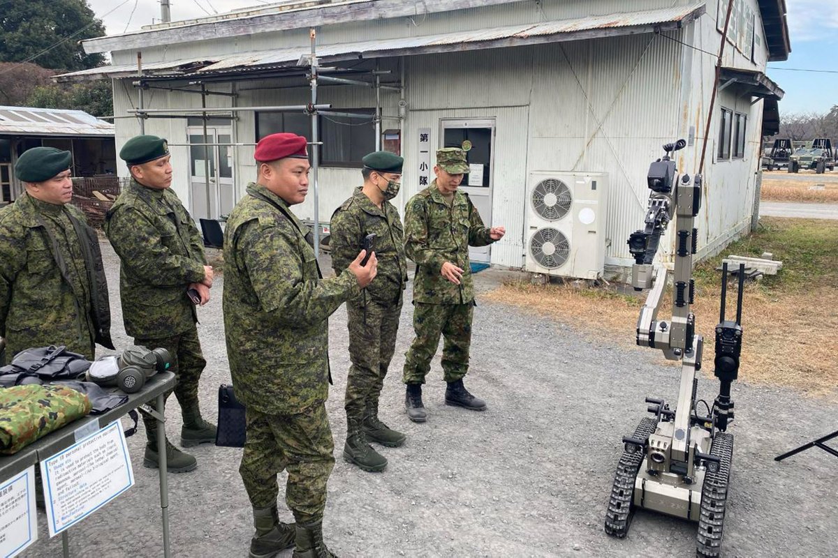 JGSDF_pr's tweet image. 🇯🇵🇵🇭#陸上自衛隊 は、１２月９日から１２月１１日の間、フィリピン陸軍とＨＡ／ＤＲ（人道支援・災害救援）・ＰＫＯ（国連平和維持活動）の専門家交流を行いました。同分野におけるフィリピン陸軍との交流は初めてです。…